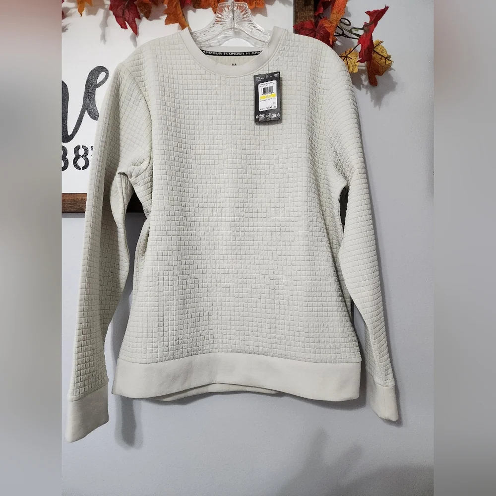 Under Armour Women's Cream Sweater - Picture 6 of 8